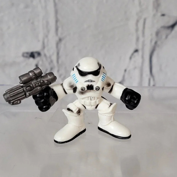 STAR Wars Galactic Heroes Set of 5 Action Figures Stormtrooper Padme Clone Troop - Picture 6 of 6